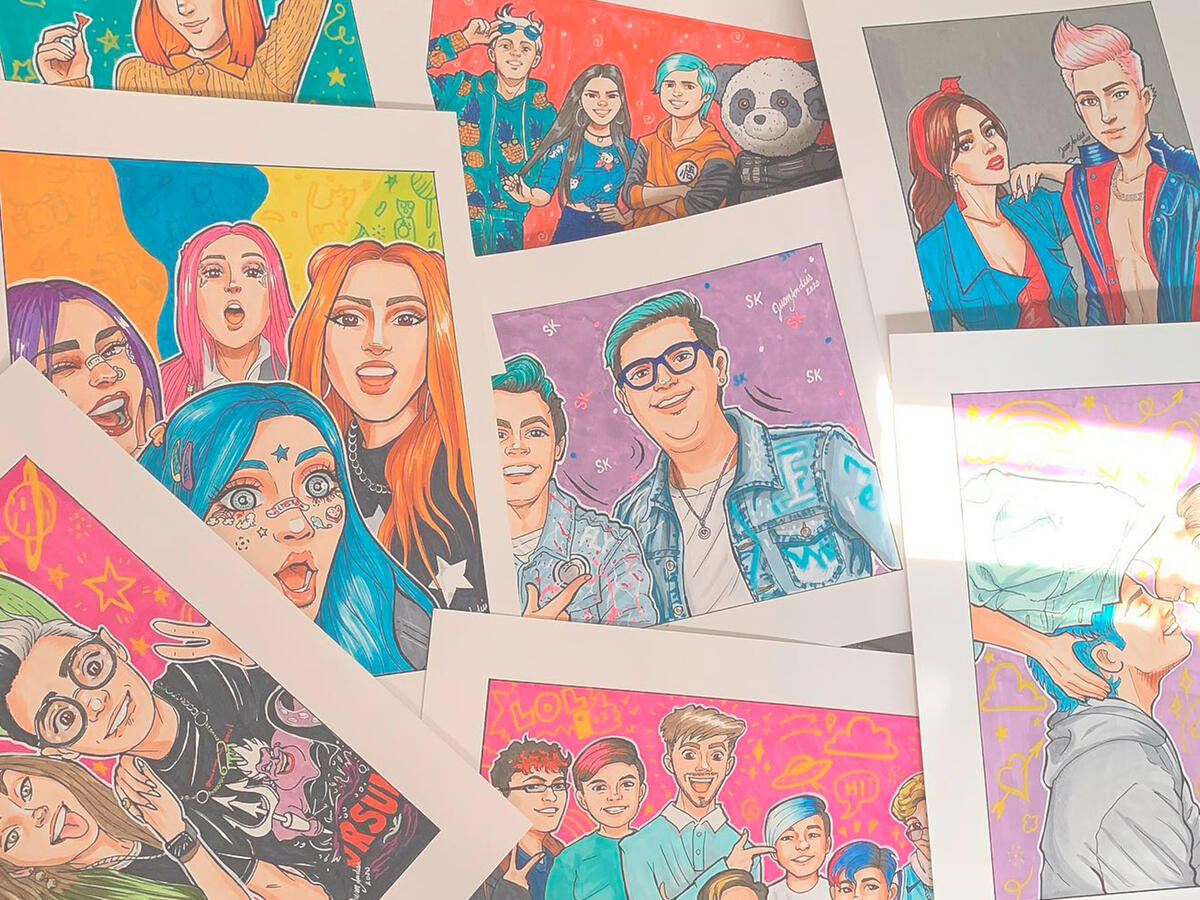 juan da corte original drawings