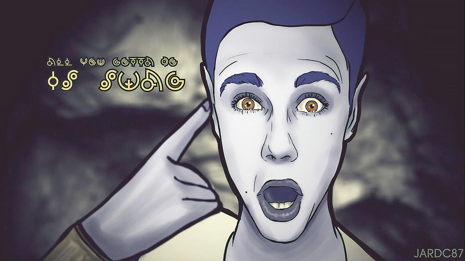 Motion graphics and lyric video concept for Justin Bieber by Juan Da Corte